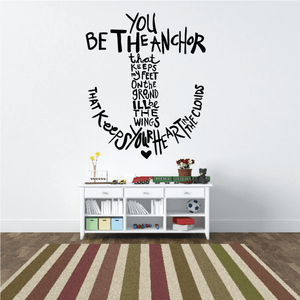 You Be The Anchor. Wall Quote Mural Decal Buy Cheap From China