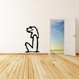 Egyptian Hieroglyphics Crocodile Figure Decal Marketable Cheap Pice