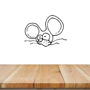 Sleepy Mouse Head Decal Latest Sale Online