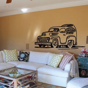 Wheel And Tire Truck Wall Decal - Vinyl Decal - Car Decal - MC77 Store Cheap Online