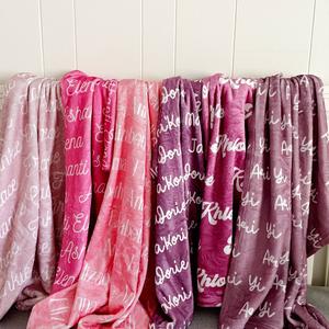 Personalized Custom Blanket, Baby Girl Blanket, Name Blanket, Girl Blanket Gift, Baby Blanket, Kids Blanket, Personalized Gift, Custom Gift Clearance Online Online