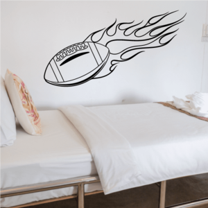 Football Ball Wall Decal - Vinyl Decal - Car Decal - CDS153 Top Quality For Sale