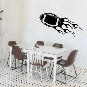 Football Ball Wall Decal - Vinyl Decal - Car Decal - CDS150 Free Shipping Outlet Store