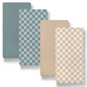 Check Baby Organic Bassinet Sheets 4-Pack for Boys and Girls Sale Low Pice