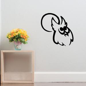 Moon and Owl Head Decal Cheap Sale Discounts