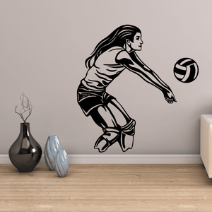 Volleyball Wall Decal - Vinyl Decal - Car Decal - CDS055 Factory Outlet For Sale