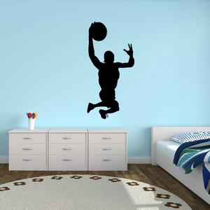 Basketball Perspective Dunk Decal Cheap Sale Cost