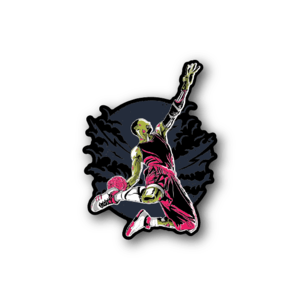 Basketball Player Slam Dunk Sticker 2025 New For Sale