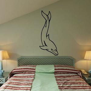 Underwater Dolphin Decal Extremely For Sale
