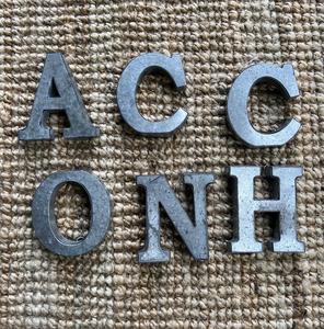 Letras Aluminio N - A - C - C - H - O Collections