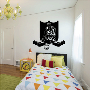 Basketball Player Frame Ribbon Decal Clearance Deals