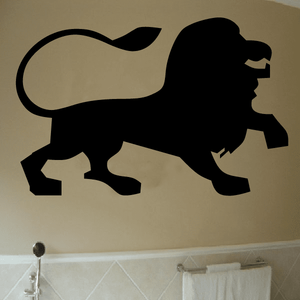 Leo Simple Lion Decal Outlet Newest