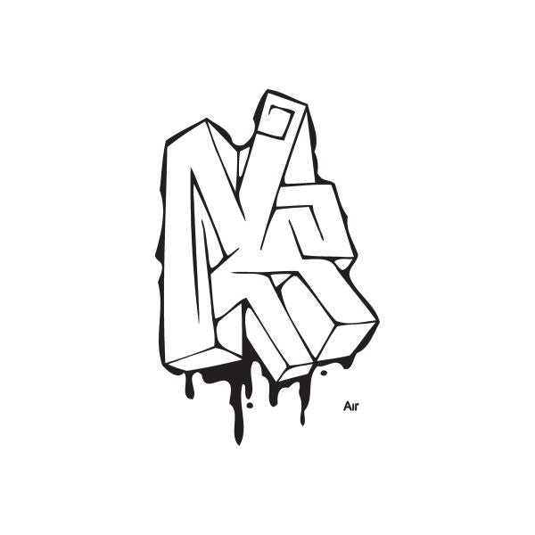 Art Graffiti Decal Discount Order