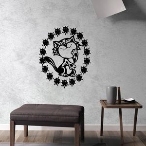 Cartoon Cat Star Frame Decal Cheap Professional