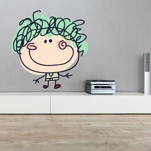 Cartoon Girl Wall Decal - Vinyl Sticker - Car Sticker - IDCOLOR002 Low Pice For Sale