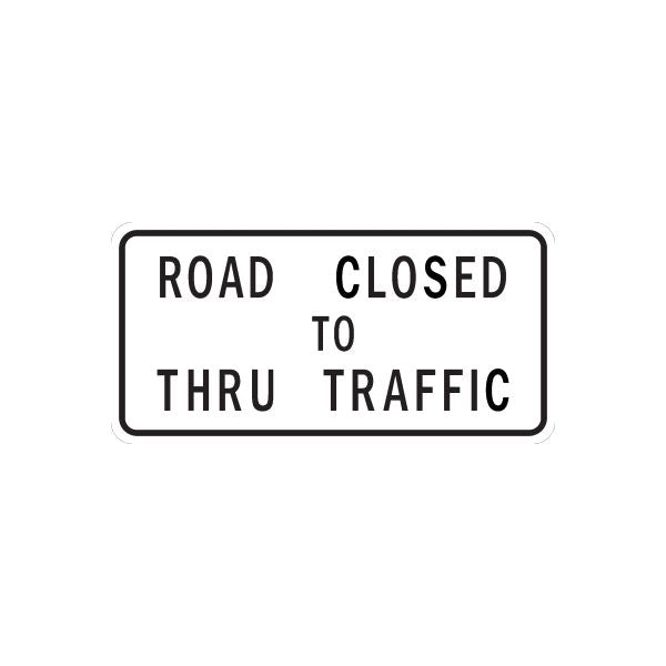 Road Sign Wall Decal - Vinyl Sticker - Car Sticker - Die Cut Sticker - CD399 Sale Cost