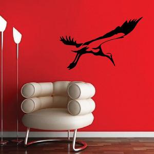 Peaceful Stork Soaring Decal Free Shipping View