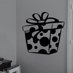 Polka Dot Present Decal Sale Online Cheap