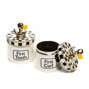 Mackenzie-Childs Baby's First Tooth & Curl Box Clearance Reliable