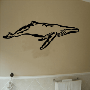 Peaceful Humpback Whale Decal Sale In China