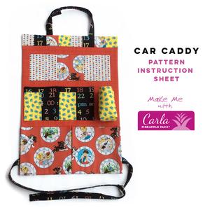 Car Caddy - Carla Pineapple Pack Pattern Sale Huge Surprise
