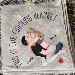 This Is Our Cuddling Blanket Personalized Blanket Gift For Couple New Visa Payment Cheap Pice