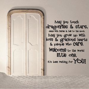 Welcome to the World Little one Wall Decal Explore Cheap Pice