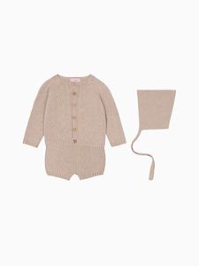 Taupe Brea Cotton Baby Knitted Gift Box Set Cheap Buy Authentic