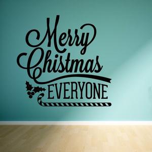 Merry Christmas Everyone Quote Decal Clearance Websites