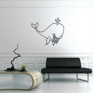Smiling Whale Decal Discount Manchester