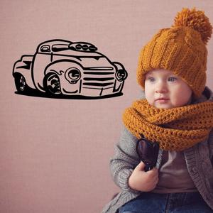 Cartoon Truck Wall Decal - Vinyl Decal - Car Decal - DC133 Sale Real