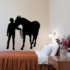 Horseback riding Wall Decal - Vinyl Decal - Car Decal - Bl012 Sale Huge Surprise