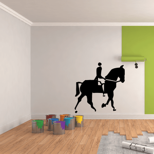 Horseback riding Wall Decal - Vinyl Decal - Car Decal - Bl016 Clearance Recommend