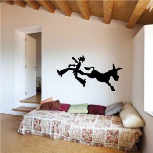 Stubborn Donkey Wall Decal - Vinyl Decal - Car Decal - 045 Free Shipping For Cheap