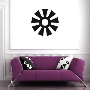 African Art Sun Burst Decal Cheap Sale Shop