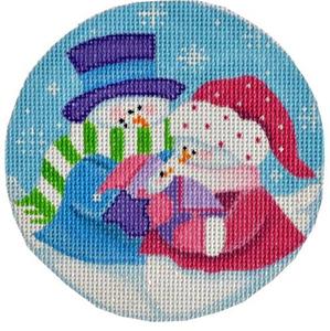 Snow Parents with Baby Girl Sale Discount