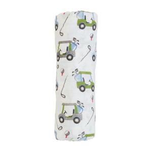 Mud Pie Golf Swaddle Blanket Buy Cheap 2025 New