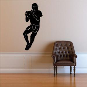 Quarterback QB Football Player Decal Free Shipping Fake
