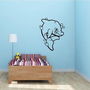 Smiling Bubbles Dolphin Decal Buy Cheap Pice