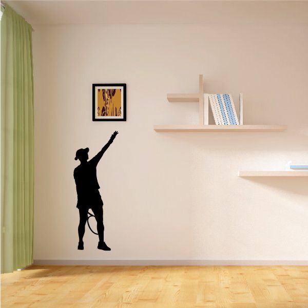 Tennis Wall Decal - Vinyl Decal - Car Decal - Vd016 Sale Fashion
