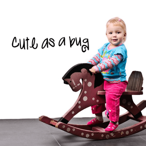 Cute as a bug Wall Decal Store With Big Discount