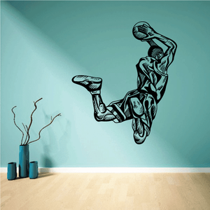 Detailed Slam Dunk Basketball Player Decal Clearance High Quality