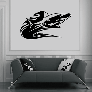 Fire Splash Shark Decal Best Place