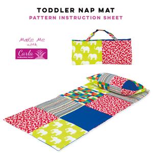 Toddler Nap Mat - Carla Pineapple Pack Pattern With Credit Card For Sale
