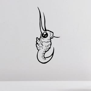 Floating Baby Larva Decal Inexpensive