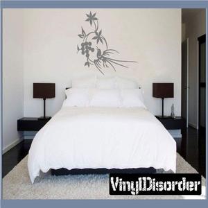 Floral Ring Bird Decal Authentic For Sale
