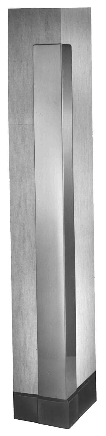 Bradley 991-00 Commercial Corner Guard, 3-1/2 W x 3-1/2 D x 40 H", Stainless Steel Cheap Perfect