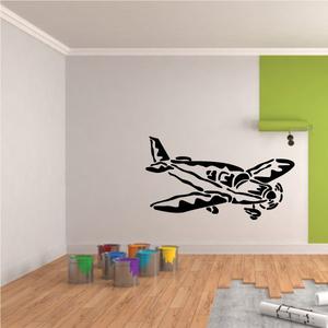 Graphic Personal Propellor Plane Landing Decal Cheap Low Cost