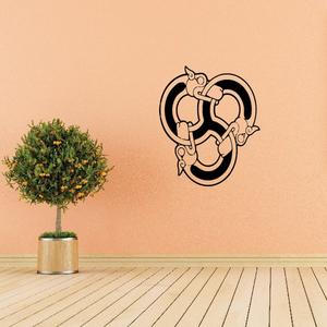 Interlocking Abstract Panther Decal Discount Order
