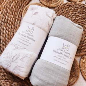 Grey Floral Swaddle Set 2025 New